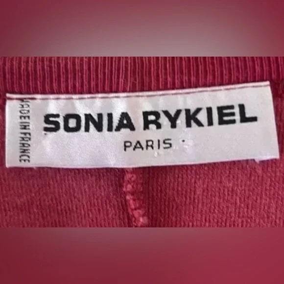 VINTAGE SONIA RYKIEL PARIS FRANCE WOMENs LIGHTWEIGHT VELOUR COVER UP JACKET COAT - Picture 6 of 6